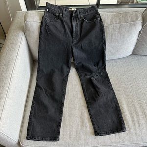 Madewell “perfect vintage straight jean” NWT